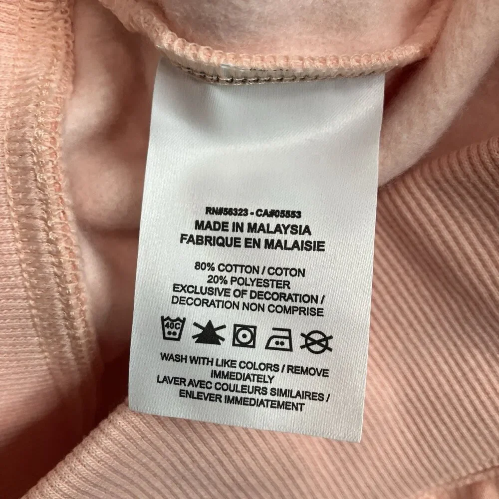 Nike‎ Shorts Womens XL Peach High Rise Loose Fit Fleece Drawstring DQ5717-800